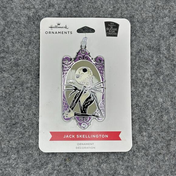 Hallmark Disney Ornament NEW JACK SKELLINGTON Nightmare Before Christmas 2.5" - Picture 2 of 4